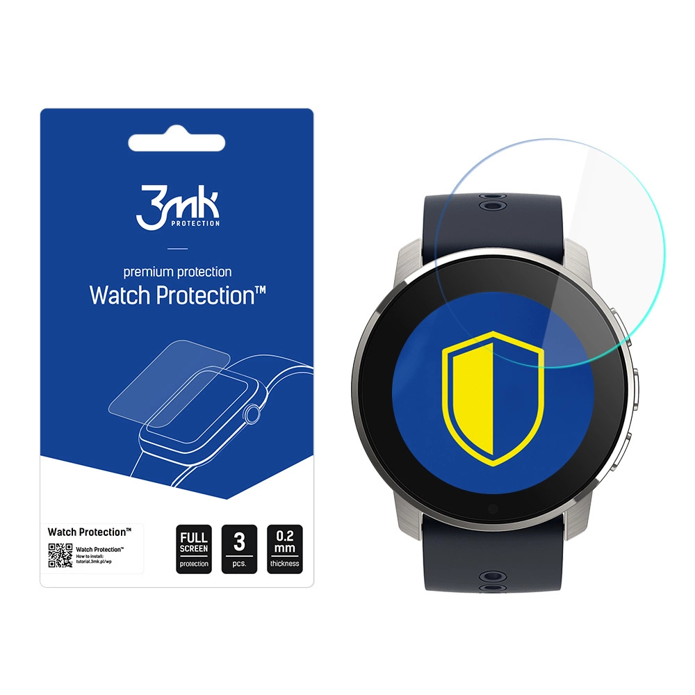 3mk Watch Protection™ v. FlexibleGlass hybrid glass on Suunto 9 Peakeng