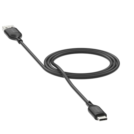 Mophie Charge Essentials USB-A - USB-C Cable 1m - Blackeng