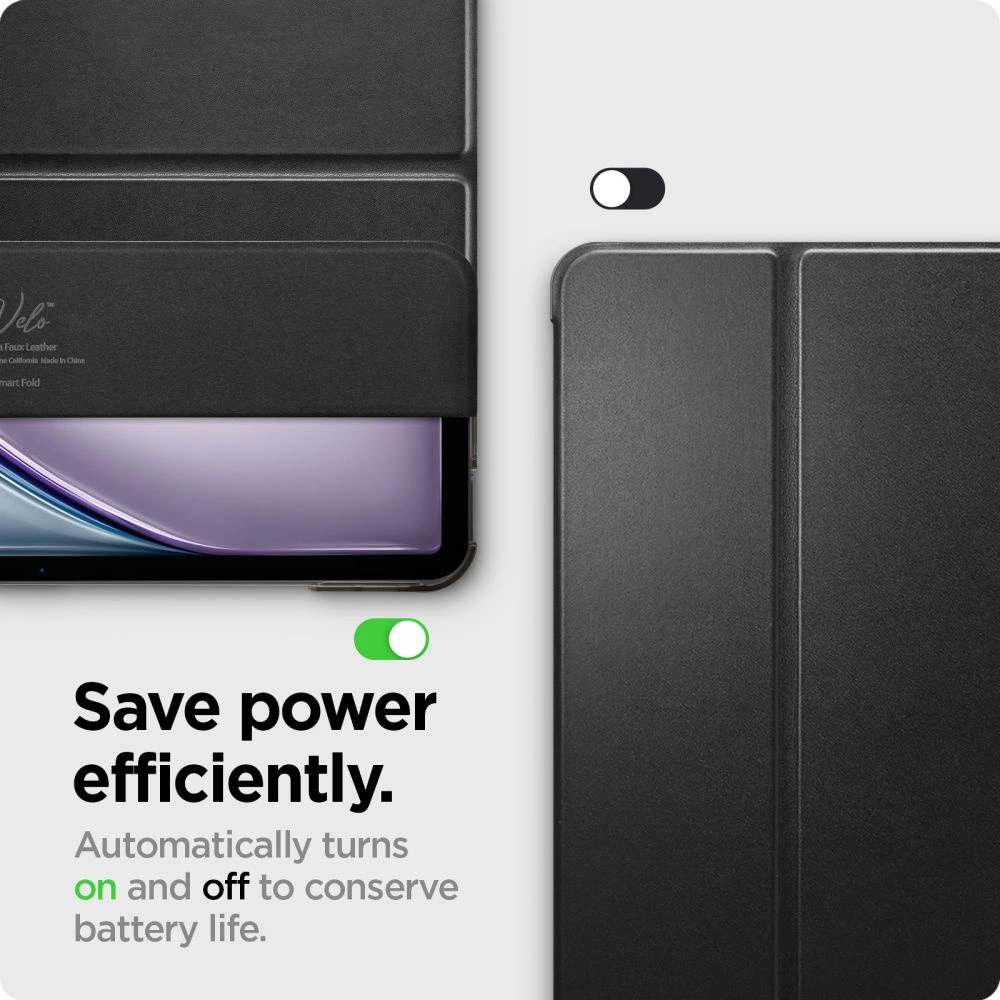 Spigen Smart Fold Case for iPad Air 13" 2024 - Blackeng