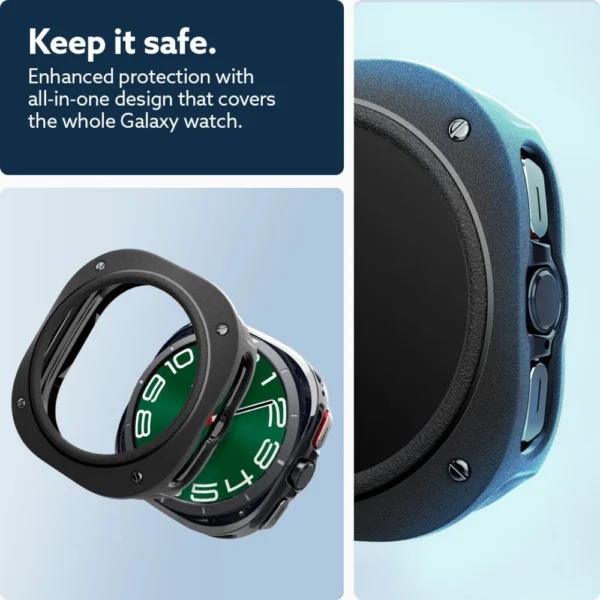 Caseology Vault Case for Samsung Galaxy Watch Ultra (47mm) - Matte Blackeng