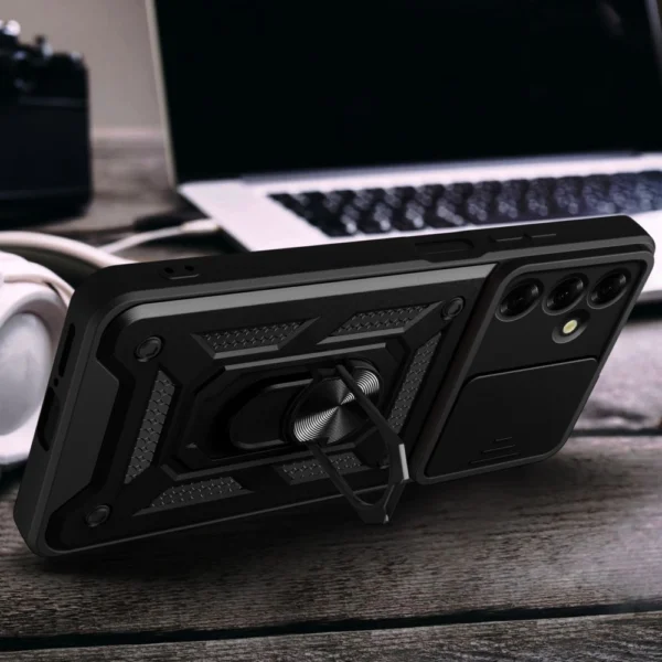 Tech-Protect Camshield Pro Case for Samsung Galaxy M35 5G - Blackeng