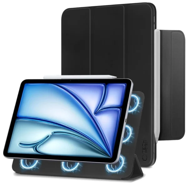Tech-Protect SmartCase Magnetic case for iPad Air 10.9" 2020-2022 / iPad Air 11" 2024 (6th gen.) / iPad Air 11" 2025 (7th gen.) - blackeng