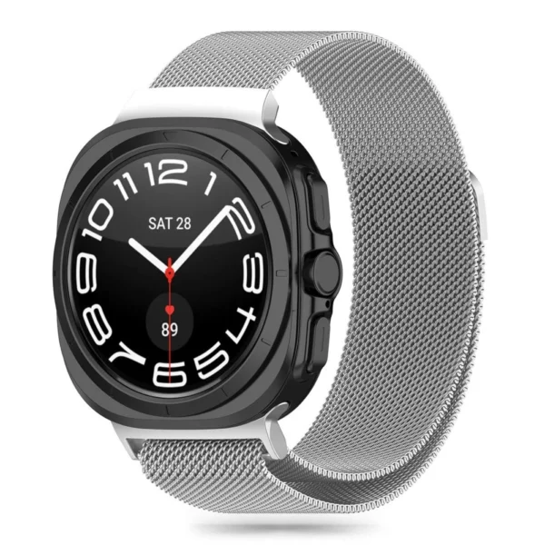 Tech-Protect MilaneseBand for Samsung Galaxy Watch Ultra (47mm) - Silvereng