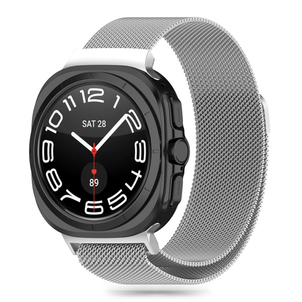 Tech-Protect MilaneseBand for Samsung Galaxy Watch Ultra (47mm) - Silvereng
