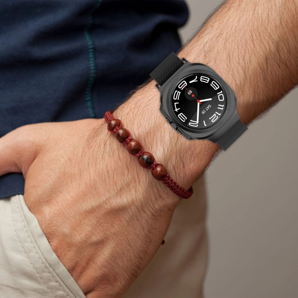 Tech-Protect MilaneseBand for Samsung Galaxy Watch Ultra (47mm) - Silvereng