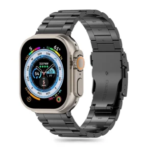 Tech-Protect Stainless Pro Strap for Apple Watch 4 / 5 / 6 / 7 / 8 / 9 / SE / Ultra 1 / 2 (42 / 44 / 45 / 49 mm) - Blackeng