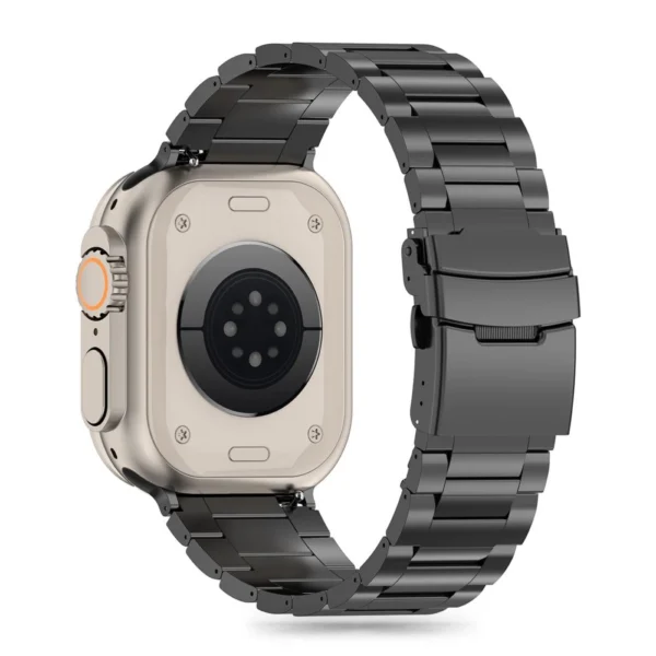 Tech-Protect Stainless Pro Strap for Apple Watch 4 / 5 / 6 / 7 / 8 / 9 / SE / Ultra 1 / 2 (42 / 44 / 45 / 49 mm) - Blackeng