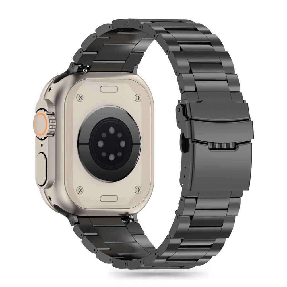 Tech-Protect Stainless Pro Strap for Apple Watch 4 / 5 / 6 / 7 / 8 / 9 / SE / Ultra 1 / 2 (42 / 44 / 45 / 49 mm) - Blackeng
