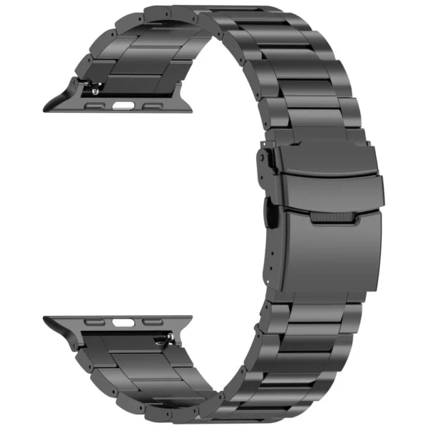 Tech-Protect Stainless Pro Strap for Apple Watch 4 / 5 / 6 / 7 / 8 / 9 / SE / Ultra 1 / 2 (42 / 44 / 45 / 49 mm) - Blackeng