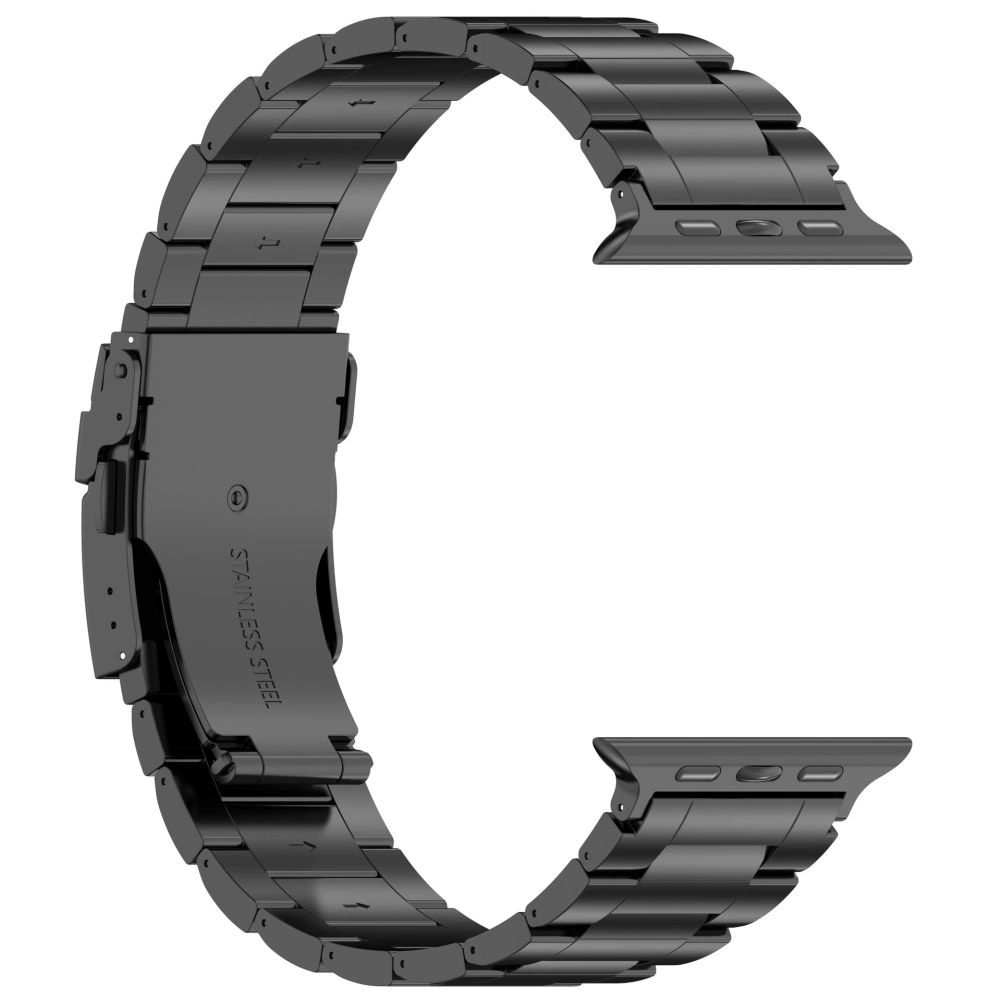 Tech-Protect Stainless Pro Strap for Apple Watch 4 / 5 / 6 / 7 / 8 / 9 / SE / Ultra 1 / 2 (42 / 44 / 45 / 49 mm) - Blackeng