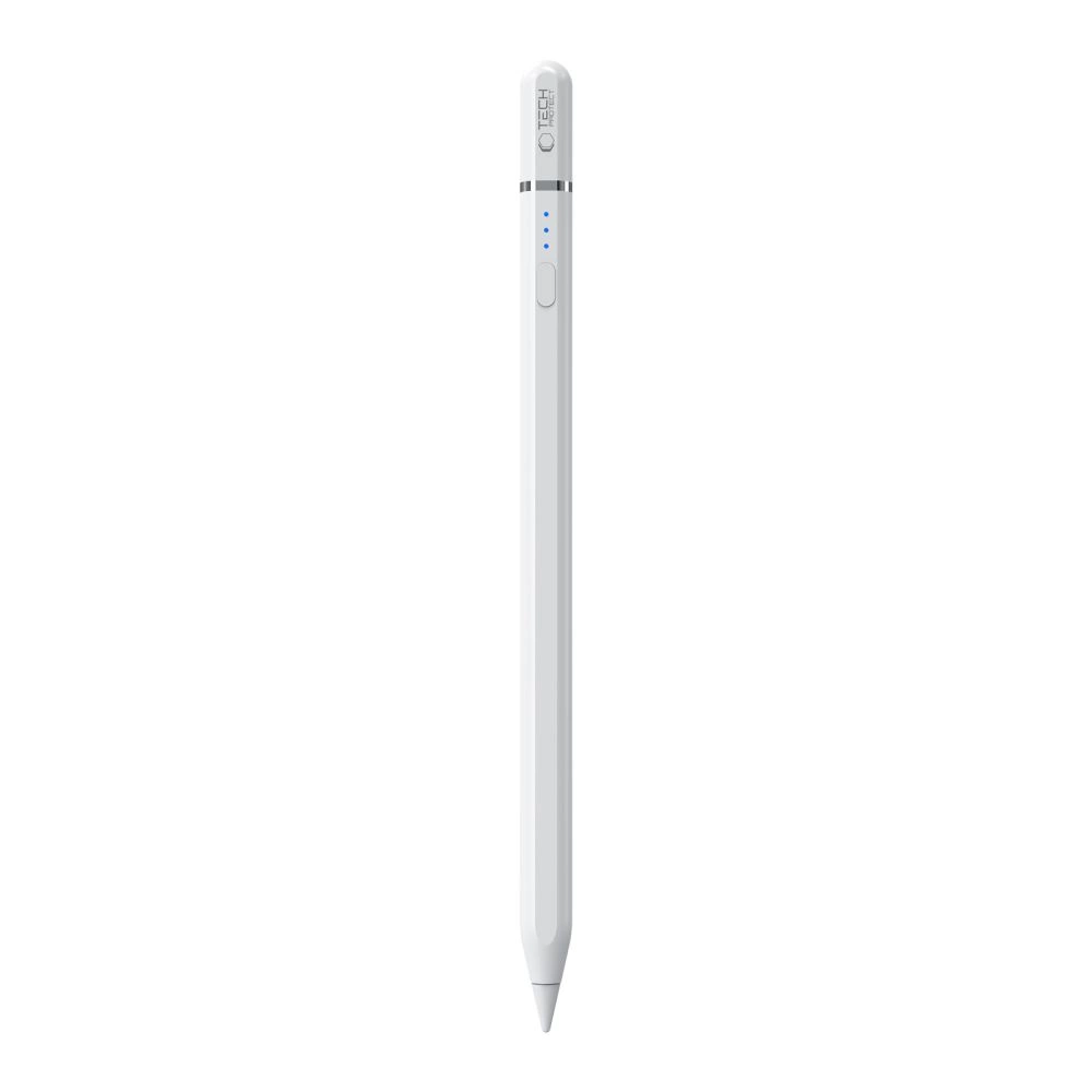 Tech-Protect Digital Magnetic Stylus Pen 3 Magnetic for iPad Tablet - Whiteeng