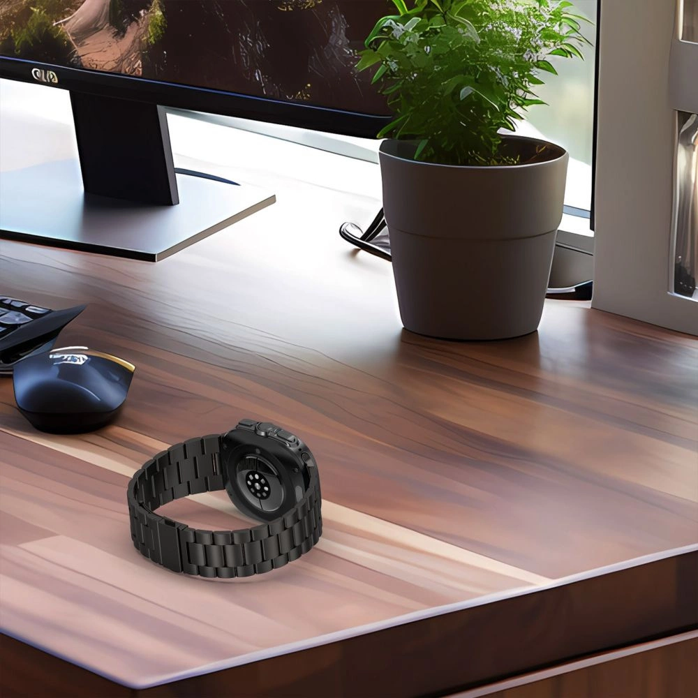 Tech-Protect Stainless Bracelet for Samsung Galaxy Watch Ultra (47mm) - Silvereng