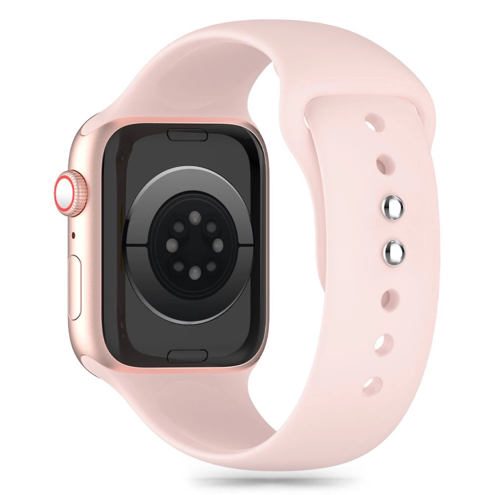 Tech-Protect Silicone Strap for Apple Watch 4 / 5 / 6 / 7 / 8 / 9 / SE (38 / 40 / 41 mm) - Pinkeng