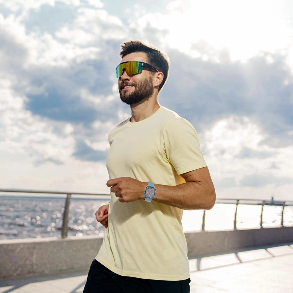 Tech-Protect Silicone Strap for Apple Watch 4 / 5 / 6 / 7 / 8 / 9 / SE / Ultra 1 / 2 (42 / 44 / 45 / 49 mm) - Yelloweng
