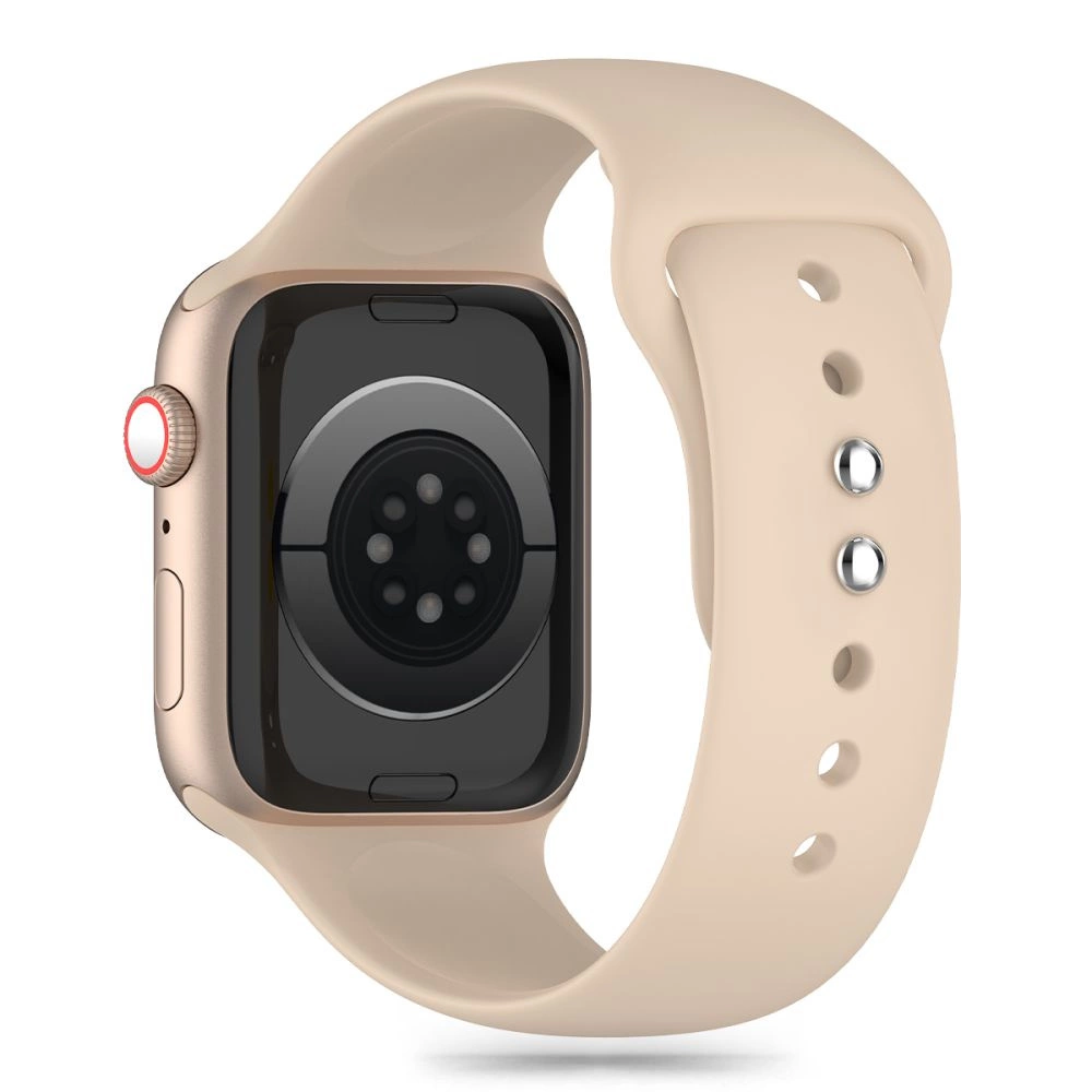 Tech-Protect Silicone Strap for Apple Watch 4 / 5 / 6 / 7 / 8 / 9 / SE / Ultra 1 / 2 (42 / 44 / 45 / 49 mm) - Browneng