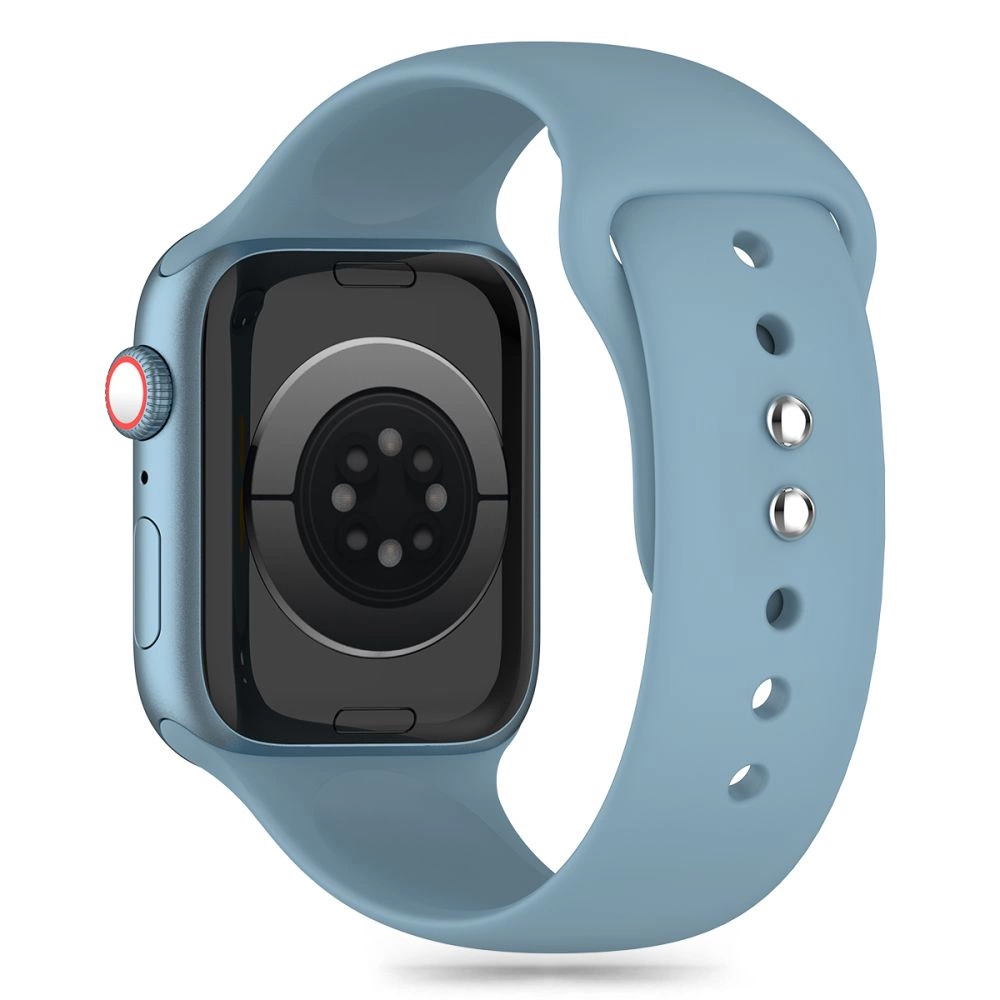 Tech-Protect Silicone Strap for Apple Watch 4 / 5 / 6 / 7 / 8 / 9 / SE / Ultra 1 / 2 (42 / 44 / 45 / 49 mm) - Blueeng