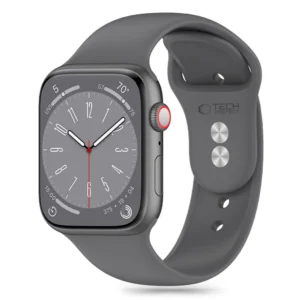 Tech-Protect Silicone Strap for Apple Watch 4 / 5 / 6 / 7 / 8 / 9 / SE / Ultra 1 / 2 (42 / 44 / 45 / 49 mm) - Grayeng