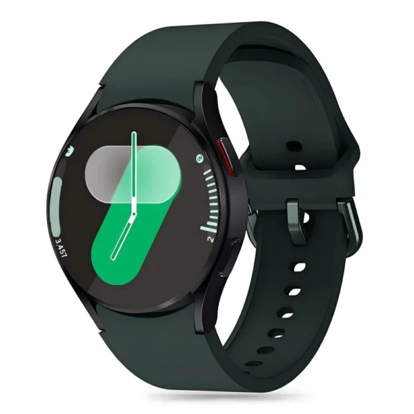 Tech-Protect Silicone Strap for Samsung Galaxy Watch 4 / 5 / 5 Pro / 6 / 7 / FE - Greeneng