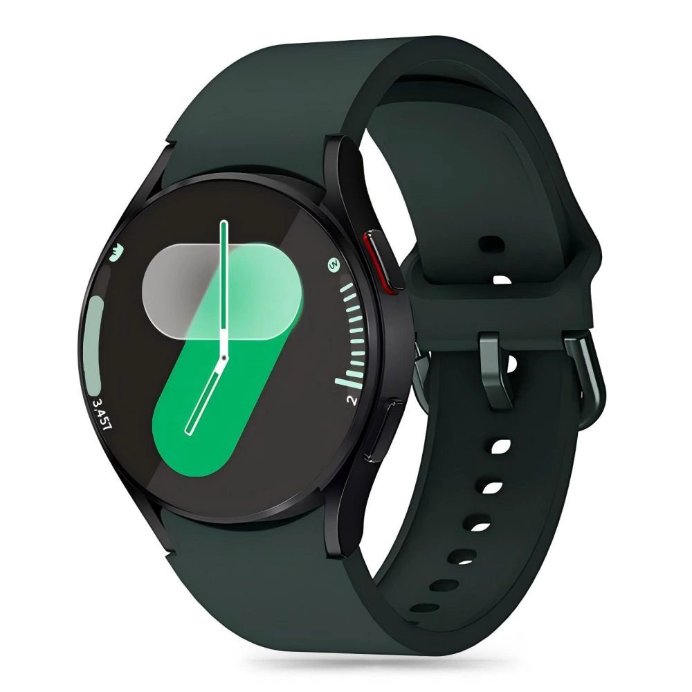 Tech-Protect Silicone Strap for Samsung Galaxy Watch 4 / 5 / 5 Pro / 6 / 7 / FE - Greeneng