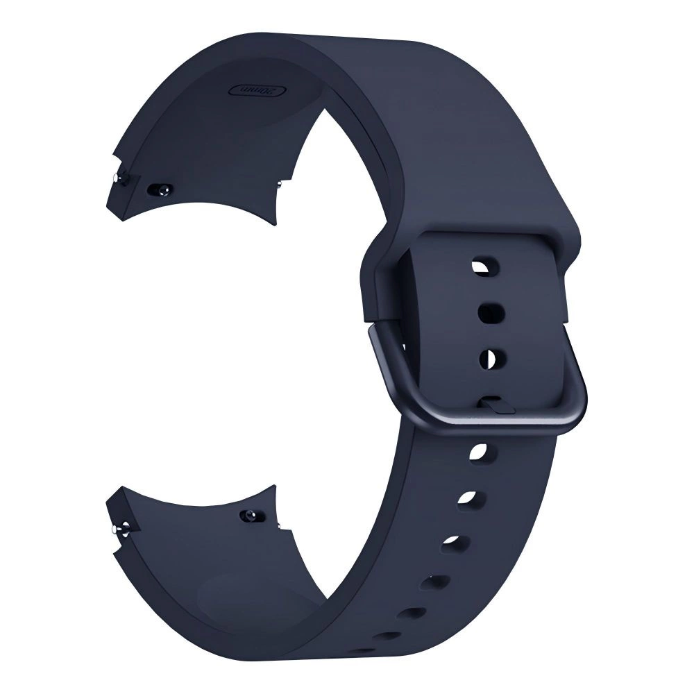 Tech-Protect Silicone Strap for Samsung Galaxy Watch 4 / 5 / 5 Pro / 6 / 7 / FE - Navy Blueeng