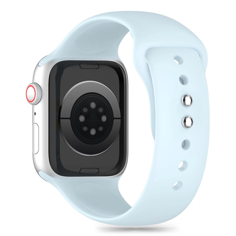 Tech-Protect Silicone Strap for Apple Watch 4 / 5 / 6 / 7 / 8 / 9 / SE (38 / 40 / 41 mm) - Blueeng