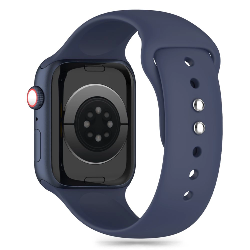Tech-Protect Silicone Strap for Apple Watch 4 / 5 / 6 / 7 / 8 / 9 / SE / Ultra 1 / 2 (42 / 44 / 45 / 49 mm) - Blueeng