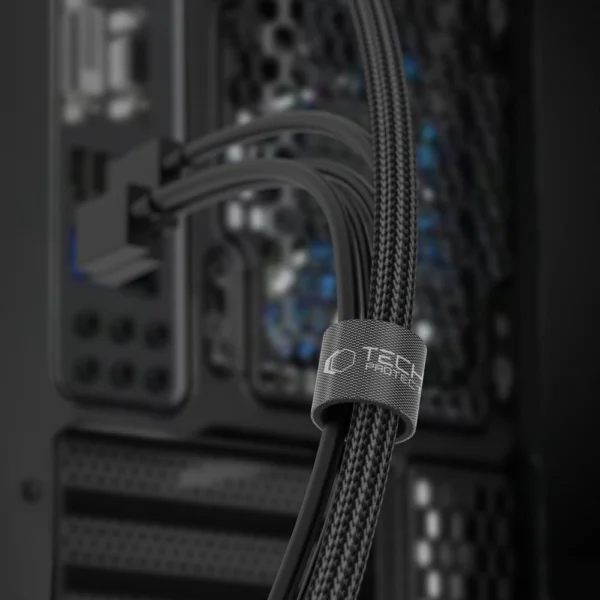 Tech-Protect Velcro Cable Organizer 3m - Blackeng