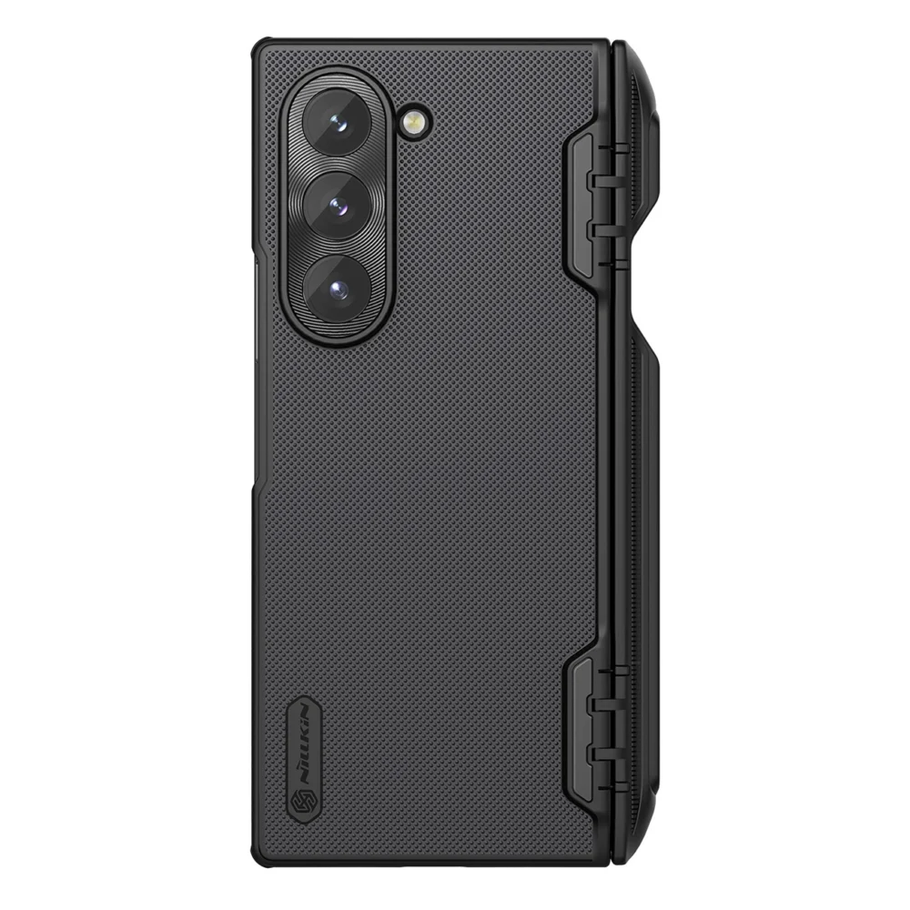 Nillkin Super Frosted Shield Fold Magnetic Case for Samsung Galaxy Z Fold 6 5G with stylus holder and magnetic module - blackeng