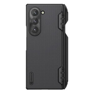 Nillkin Super Frosted Shield Fold Magnetic Case for Samsung Galaxy Z Fold 6 5G with stylus holder and magnetic module - blackeng