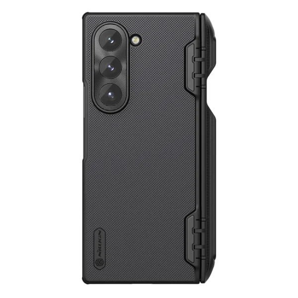 Nillkin Super Frosted Shield Fold Magnetic Case for Samsung Galaxy Z Fold 6 5G with stylus holder and magnetic module - blackeng