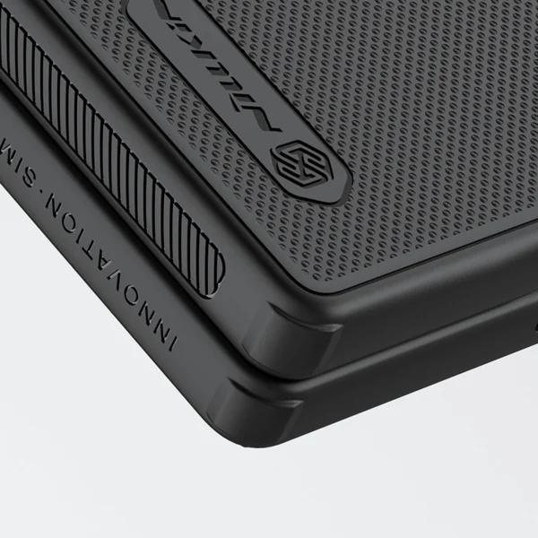 Nillkin Super Frosted Shield Fold Magnetic Case for Samsung Galaxy Z Fold 6 5G with stylus holder and magnetic module - blackeng