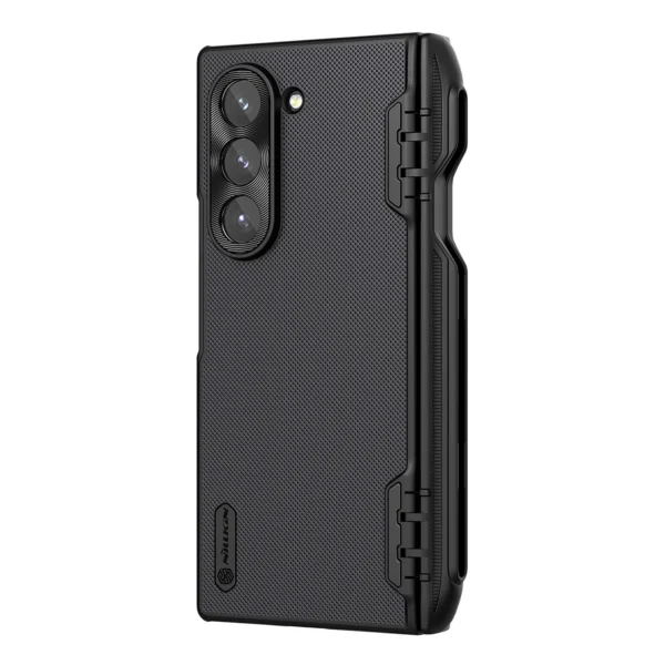 Nillkin Super Frosted Shield Fold Magnetic Case for Samsung Galaxy Z Fold 6 5G with stylus holder and magnetic module - blackeng