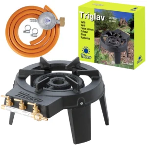 TRIGLAV 9kW 3-burner industrial gas stoveeng