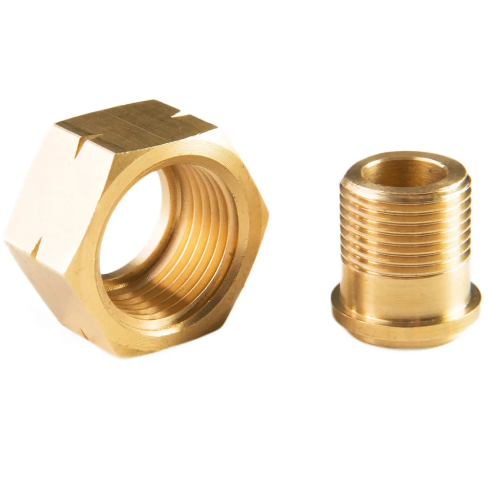 Reduction adapter from a gas cylinder 21.8mm L - 3/8" Leng