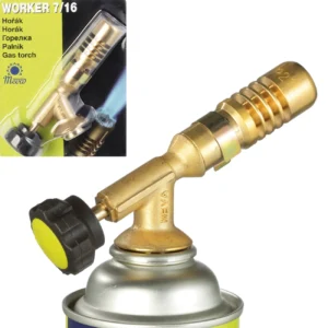 PB cartridge gas burner with 7/16'' valve WORKER 1.8kWeng