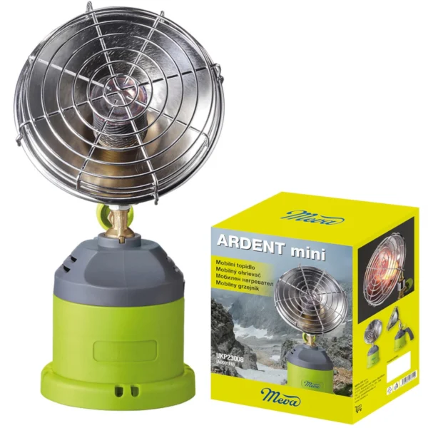 ARDENT MINI solar heater for gas cartridge 1kWeng