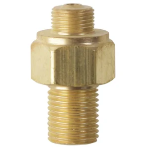 Reduction adapter from a 7/16'' gas cartridge - G 1/4L threadeng