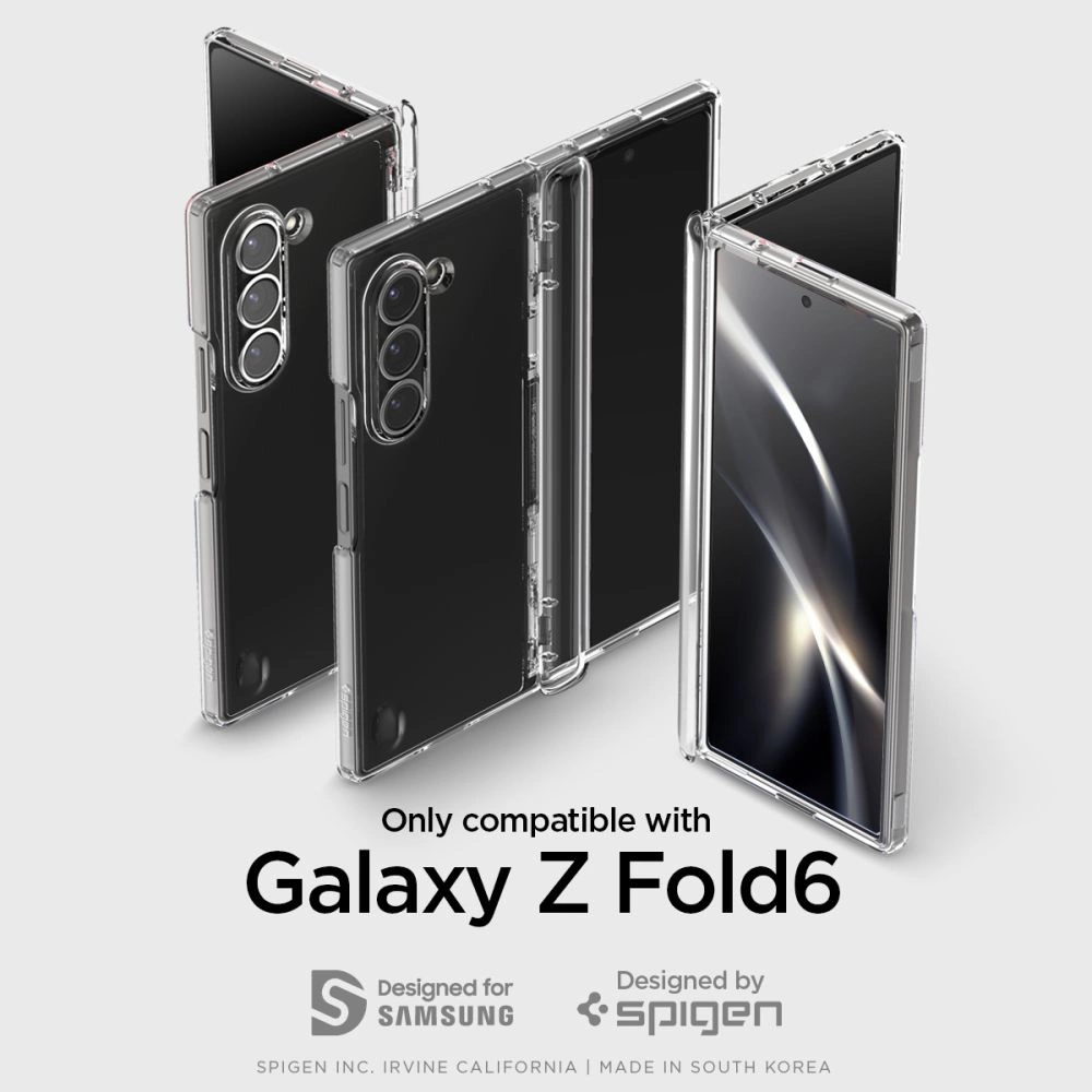Spigen Ultra Hybrid Pro Case for Samsung Galaxy Z Fold 6 - Transparenteng