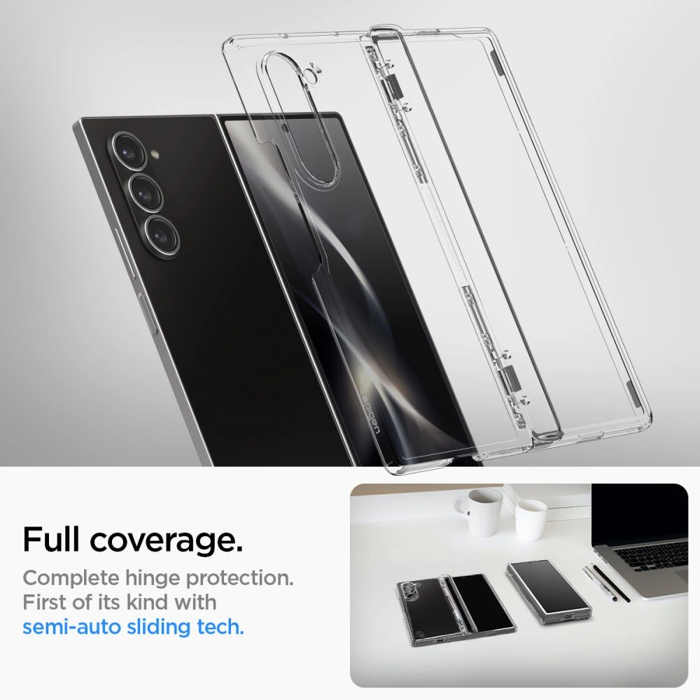 Spigen Ultra Hybrid Pro Case for Samsung Galaxy Z Fold 6 - Transparenteng