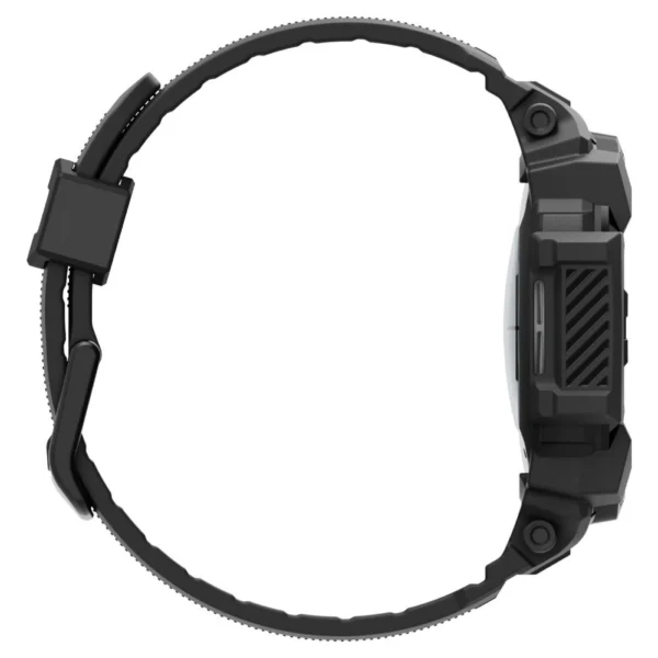 Spigen Rugged Armor Pro Case with Strap for Samsung Galaxy Watch 7 (40mm) - Blackeng