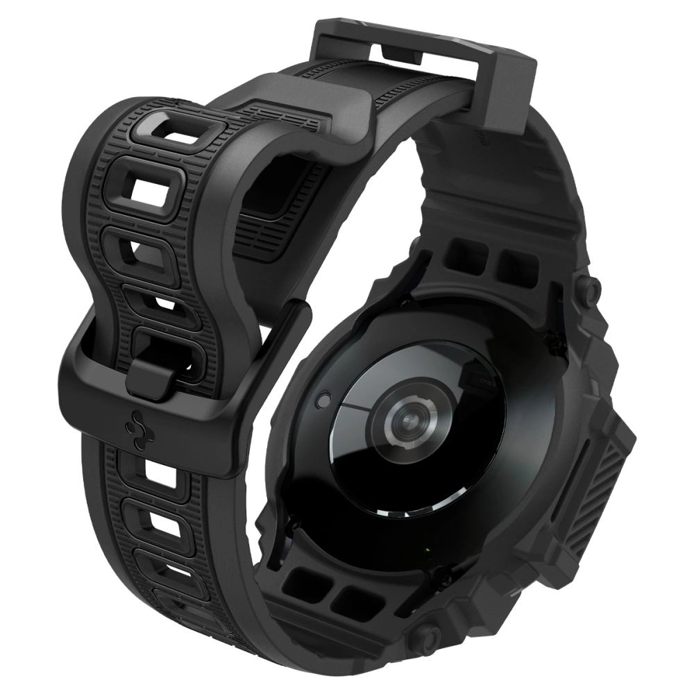 Spigen Rugged Armor Pro Case with Strap for Samsung Galaxy Watch 7 (44mm) - Blackeng