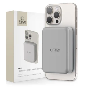 Powerbank Tech-Protect PB11 LifeMag MagSafe 10000 mAh - titaniumeng