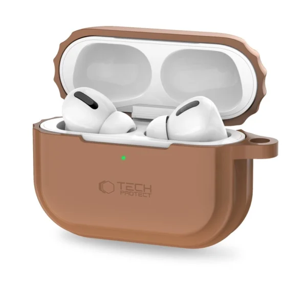 Tech-Protect Silicone Rope Case for Apple AirPods Pro 1 / 2 - Browneng