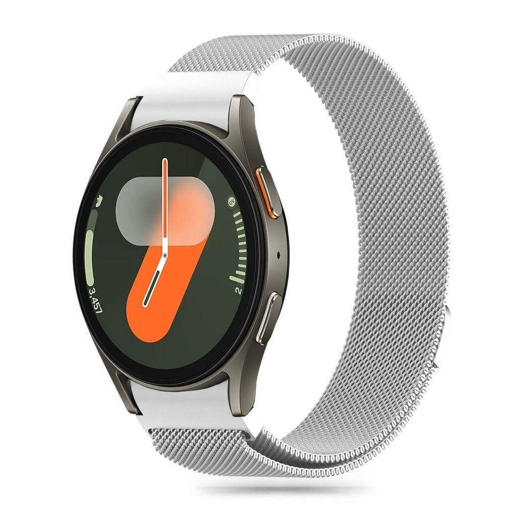 Tech-Protect MilaneseBand for Samsung Galaxy Watch 4 / 5 / 5 Pro / 6 / 7 / FE - Silvereng
