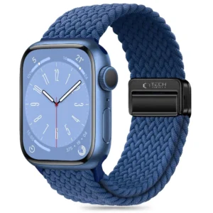 Tech-Protect Nylonmag Strap for Apple Watch 4 / 5 / 6 / 7 / 8 / 9 / SE / Ultra 1 / 2 (42 / 44 / 45 / 49 mm) - Blueeng