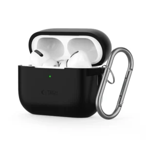 Tech-Protect Silicone Hook Case for Apple AirPods Pro 1 / 2 - Blackeng