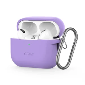 Tech-Protect Silicone Hook Case for Apple AirPods Pro 1 / 2 - Purpleeng