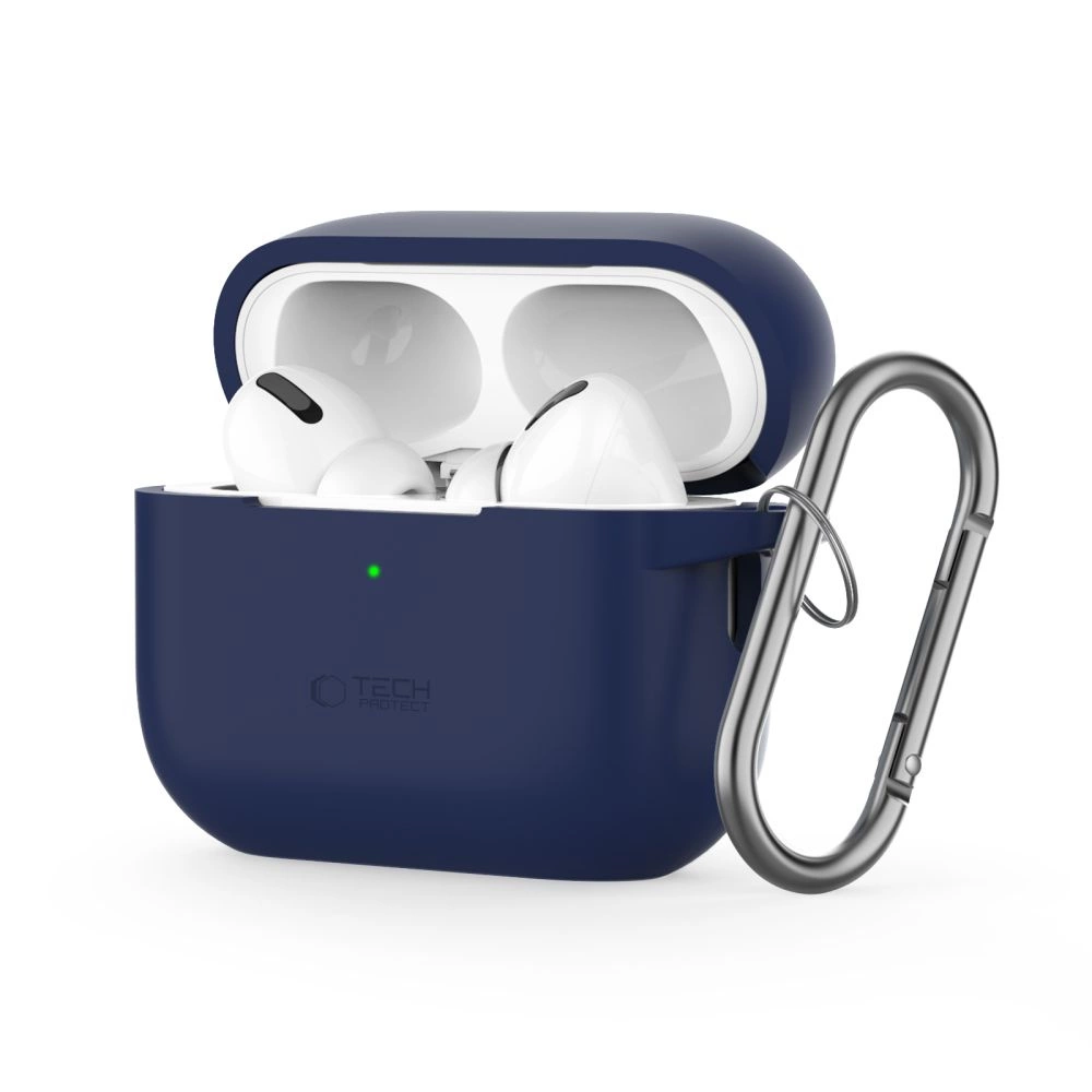 Tech-Protect Silicone Hook Case for Apple AirPods Pro 1 / 2 - Blueeng