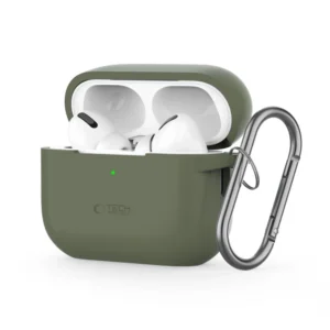 Tech-Protect Silicone Hook Case for Apple AirPods Pro 1 / 2 - Greeneng