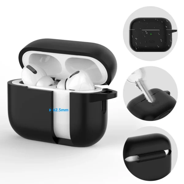 Tech-Protect Silicone Hook Case for Apple AirPods Pro 1 / 2 - Pinkeng